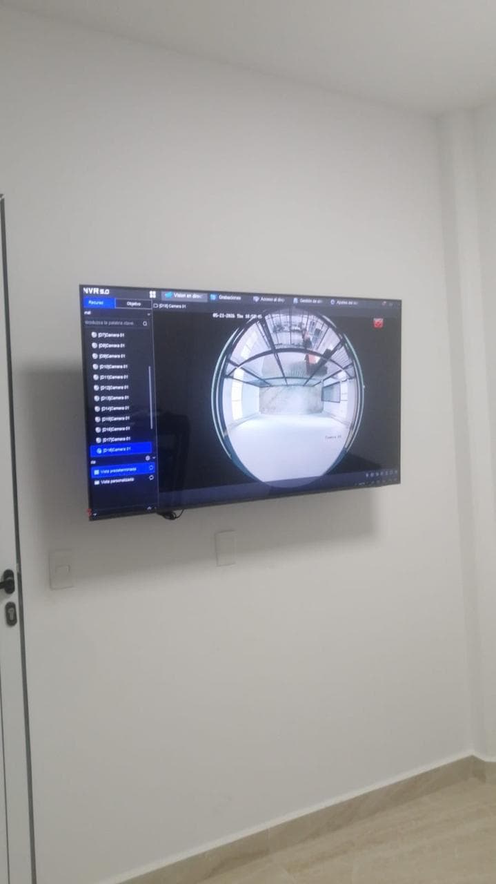 Sistema de monitoreo NVR Hikvision