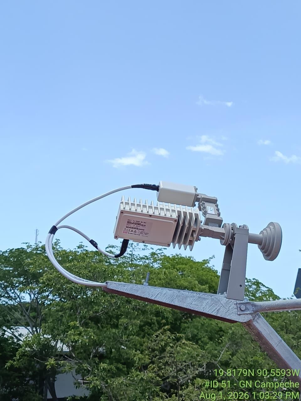 Equipo de radio Ubiquiti - Guardia Nacional Campeche